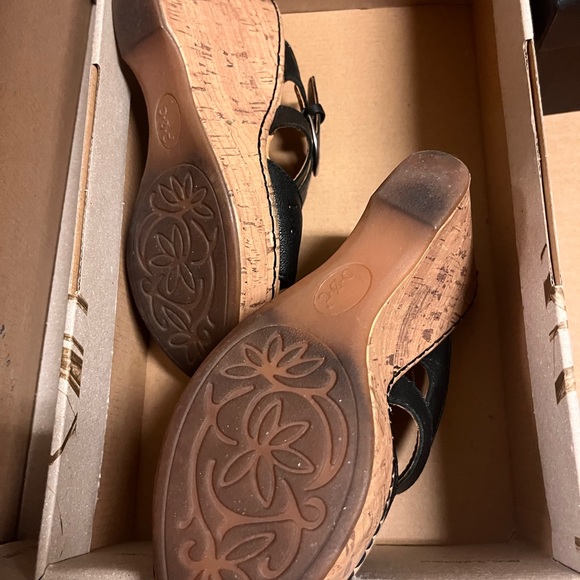 Born wedge sandal size 6 perfect condition - Picture 4 of 6